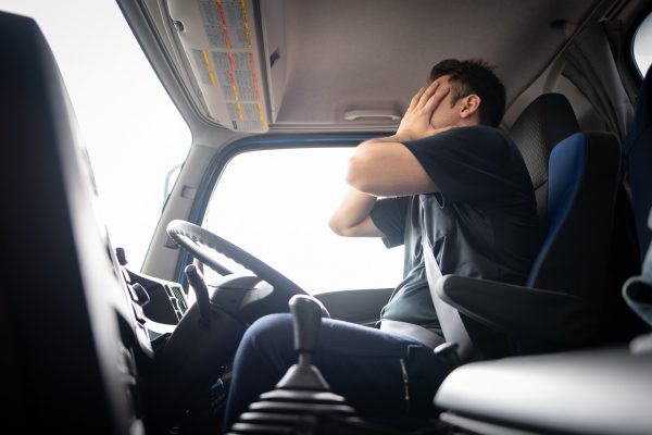 Semi-truck collision injury scene | truck accident lawyer​ | Henderson Taylor Law Firm